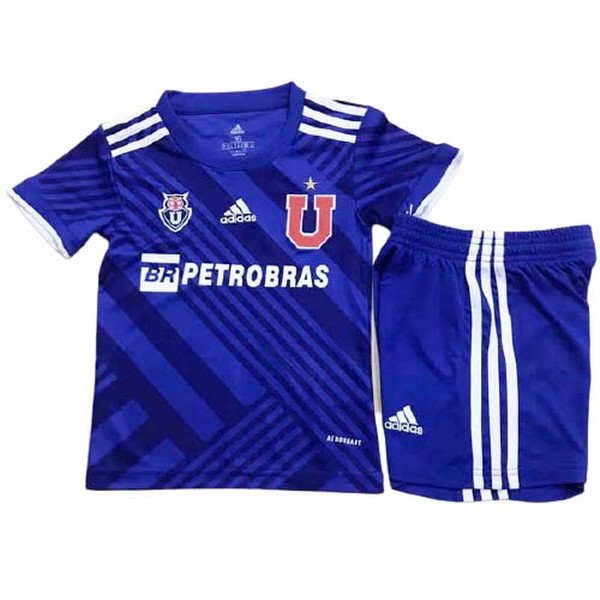 Camiseta Universidad De Chile Primera Equipación Niño 2021-2022 Azul